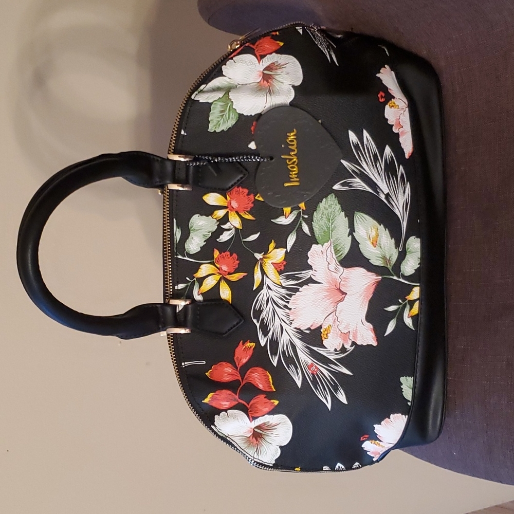 Women's Imoshion Flowered Purse (New)